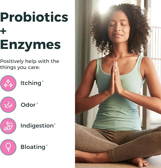 NewRhythm Digestion &amp Feminine Health Bundle Probiotics Prebiotics Digestive Enzymes Cranberry Vitamin C &amp B6 Bundle &amp Save 60 Capsules Each