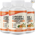 Arymar Ginger Turmeric Supplement (3 Pack) – 60 Capsules – Herbal Dietary Supplement