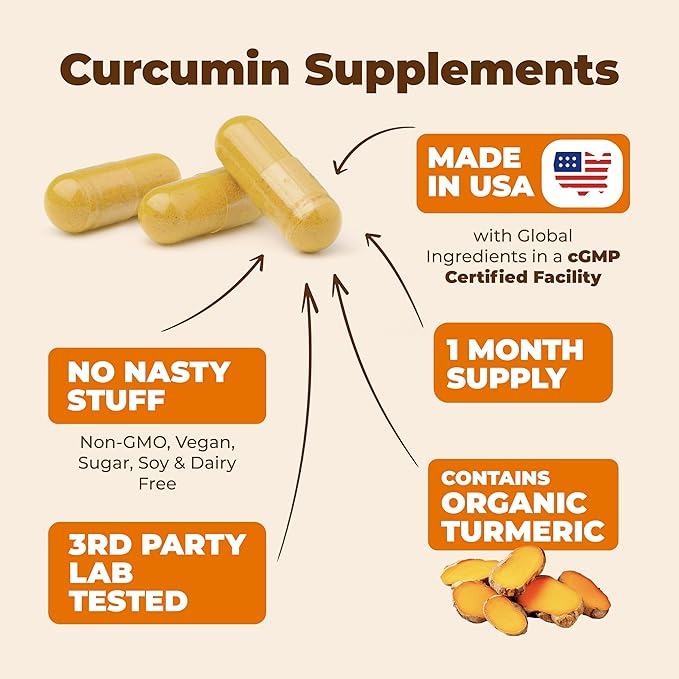 Turmeric Curcumin with Black Pepper Extract &amp Multivitamin for Women
