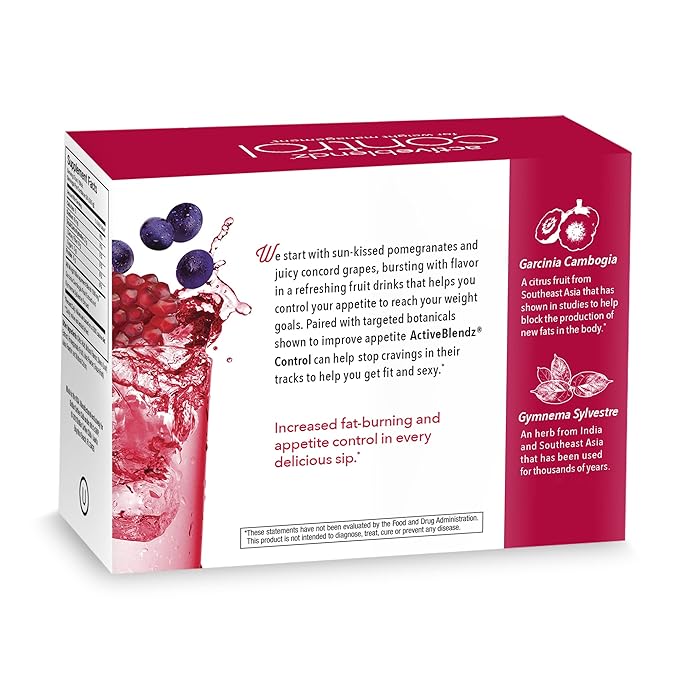 ActiveBlendz Control Instant Fruit &amp Herbal Drink by Javita – Refreshing Botanical Blend – Daily Balance &amp Sugar Craving Support – Easy-Mix Wellness Beverage (2 boxes/ 48 serv)