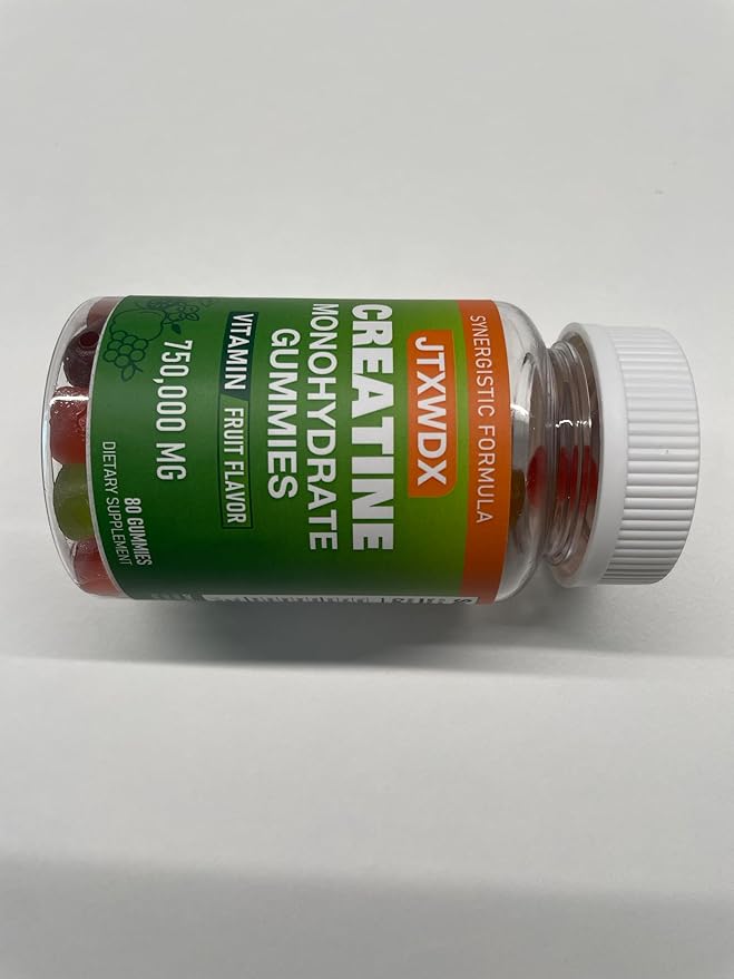 Creatine Monohydrate Gummies for Men Dietary Supplements
