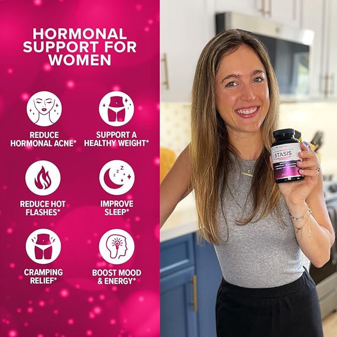 Myo-Inositol D-Chiro Women's Hormone Balance Supplement - 40:1 Myo-Inositol &amp D-ChiroInositol Blend with DIM for Hormone Balance for Women - Health Vitamins for Skin Energy &amp Cycle Support (