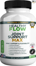 Healthy Flow Joint Support Max 1500mg Glucosamine 60 Capsules Maximum Strength Joint Support Supplement (1)