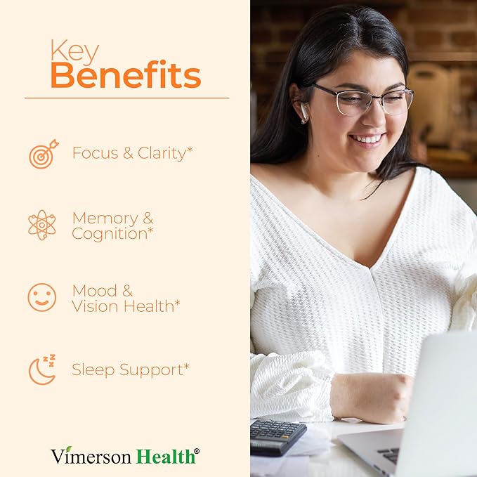 Saffron Mood &amp Eye Support + Turmeric Curcumin – Antioxidant Joint &amp Cognitive Wellness Bundle