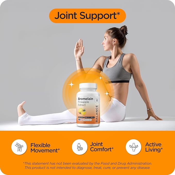 Balancebreens Melatonin + Bromelain + Creatine Nighttime Recovery &amp Performance Bundle