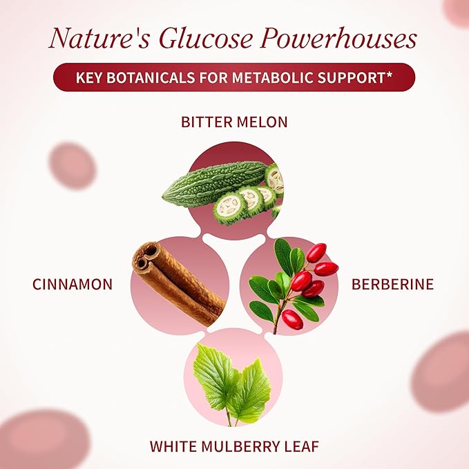 Snap Supplements Blood Sugar Blend with Berberine CoQ10 Cinnamon and Gymnema to Support Already Healthy Blood Sugar Metabolic Health and Energy Sugar Free 60 Capsules 2-Pack (Packaging May Vary)