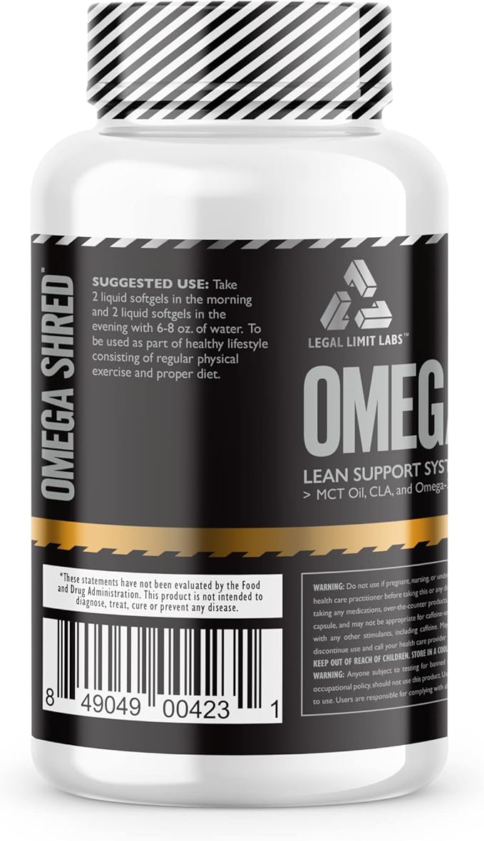 Legal Limit Labs Omega Shreds - MCT CLA DHA