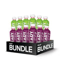 Ready® Clear Protein Water Variety Pack – Black Cherry &amp Cotton Candy Grape | 12 Bottles | 20g Protein | Sugar-Free Hydration