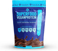 Superfood Vegan Protein (Chocolate) | Plant-Based Protein with Superfoods &amp Probiotics | Muscle Recovery &amp Energy | 15 Servings