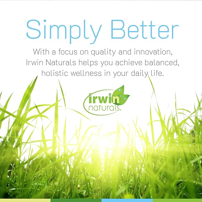 Irwin Naturals Vision Sharp Multi-Nutrient Eye Health with Lutein Bilberry &amp Omega-3s - 42 Liquid Softgels