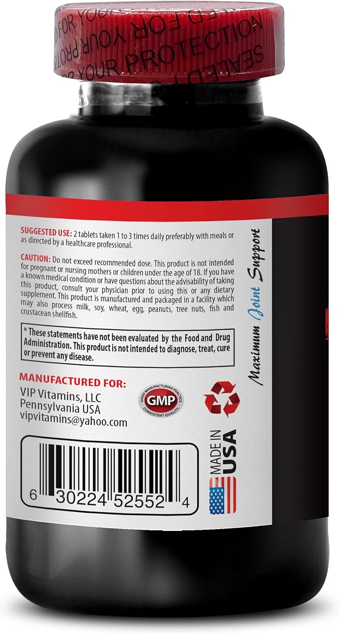 JOINT SUPPORT SUPPLEMENT - MSM joint wellness formula Chondroitine Sulfate Manganese plant-based joint support joint support supplement for women knee support support vitamins B-12 2Bot