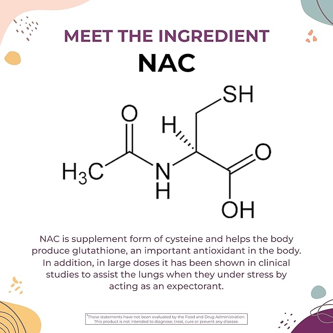 Body Kitchen Mega NAC (N-Acetyl Cysteine) 600 mg with Quercetin Supports Respiratory Health and Immune Function and Promotes Liver and Kidney Detox Veggie Caps (Pack of 2)