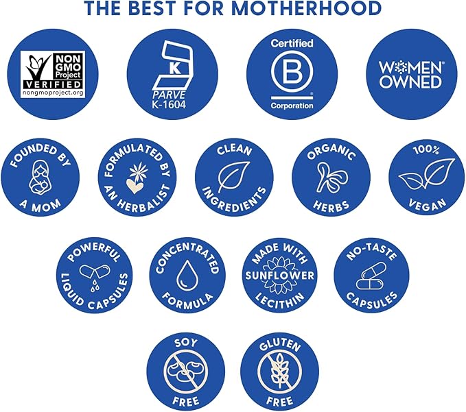 Motherlove More Milk Plus (60 Liquid caps) Fenugreek-Based Lactation Supplement to Support Breast Milk Supply—Non-GMO Organic Herbs Vegan Kosher Soy-Free