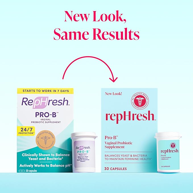 RepHresh Pro-B Women's Probiotic Probiotic Supplement for Women 30 Oral Capsules