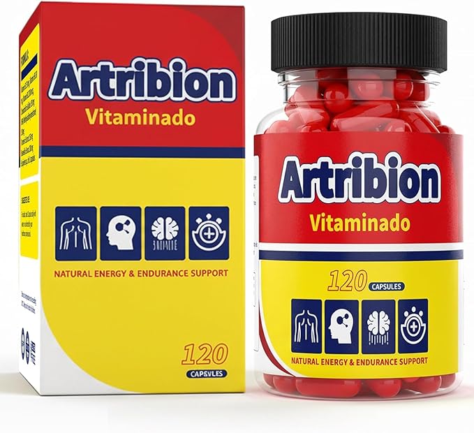 Artribion Vitaminado MAX 120 Capsules Daily Nourishment for Health. Artribion MAX for Men Women Pay Attention to Your own Health (Vitaminado 120 Capsules - 1Pcs)