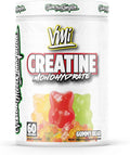 VMI Sports Creatine Monohydrate Powder Muscle Mass – Strength – Size – Power | 5 Grams per Serving (60 Servings Gummy Bear)
