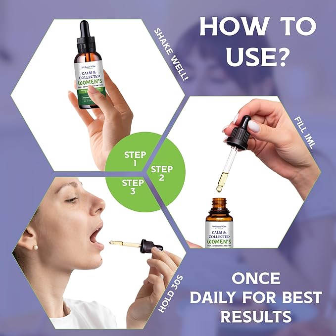 Calm and Collected Hormone Balance Tincture for Women