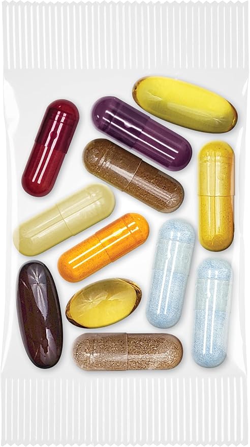 Heart Start All-in-One Daily Multivitamin Pack | Heart &amp Circulation Health | Omega-3 Fish Oil CoQ10 Nattokinase &amp Hawthorn Berry | 30-Day Supply