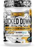CONDEMNED Labz Locked Down | Creatine Performance Complex | Creatine Monohydrate Glycerol Taurine | Enhanced Hydration Energy &amp Stamina | 30 Servings (Unflavored)