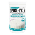 NaturesPlus SPIRU-TEIN Simply Natural Original Vanilla - 0.81 lb - Unsweetened Plant-Based Protein Shake - Non-GMO Vegetarian Gluten Free - 16 Total Servings