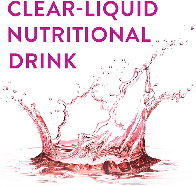 BOOST Breeze Clear Nutritional Drink 9g Protein 250 Nutrient-Rich Calories Wild Berry (Pack of 24) &amp Orange (Pack of 24)