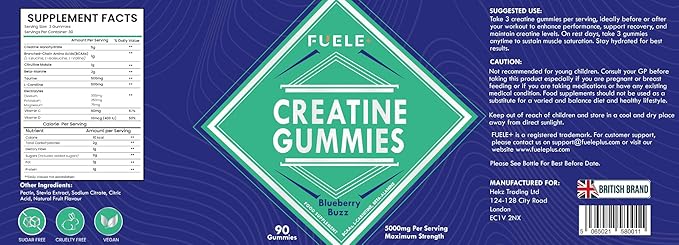 Creatine Blueberry (90 Blueberry)