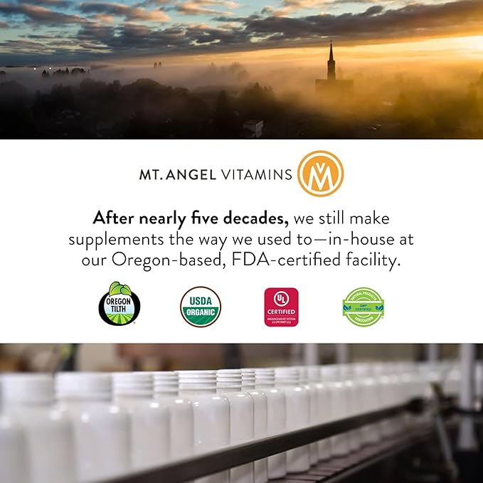 Mt. Angel Vitamins: Inflameze Advanced. Joint Health Collagen Protection Turmeric Supplement 60 Capsules