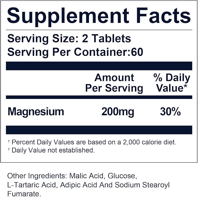 120 Tablets-H2 Molecular Hydrogen Water Tablets with Magnesium Dietary Supplement Supports Brain Health and Cognitive Function