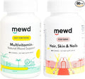MEWD Teen/Kids Daily Multivitamin Gummy Formula with Natural Mood Enhancer +Hair Skin+Nail Strengther