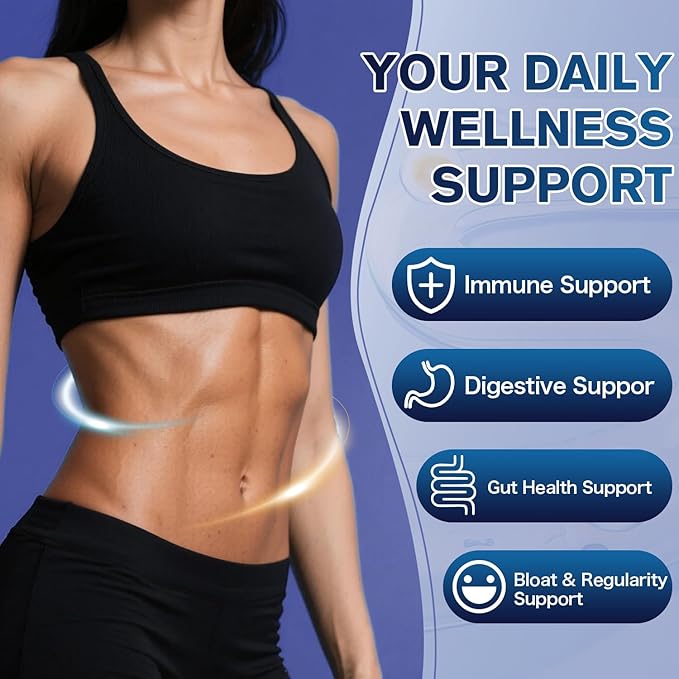Digestive Enzymes Postbiotics Prebiotics Probiotics for Women &amp Men 200 Billion CFU 36 Probiotic Strains + Psyllium Husk - Supports Gut Digestive Vegan 60 Days