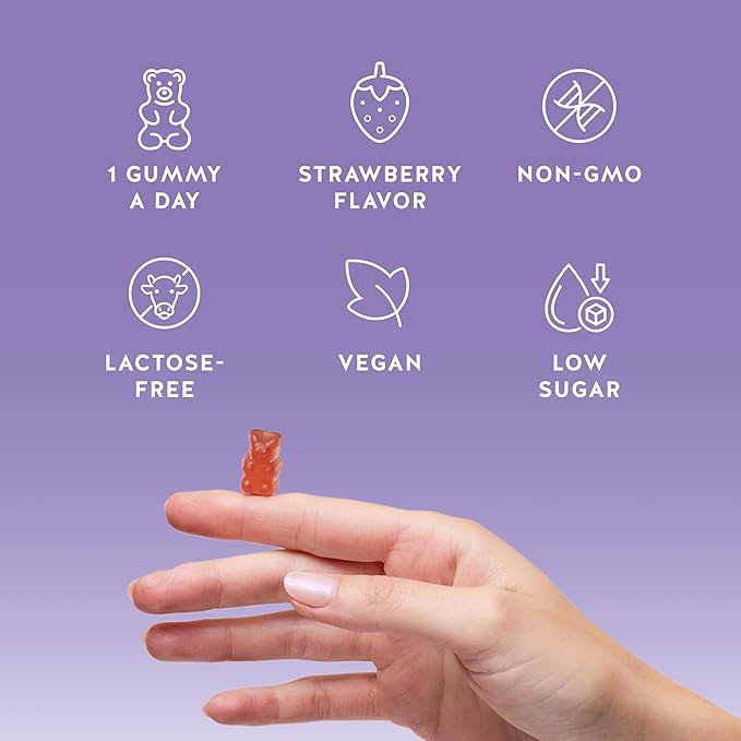 PMS Support Supplement for Women. Menstrual Relief Gummies to Target Hormonal Breakouts Bloating Period Cramps &amp Mood Swings. Vegan with Vitamin B6 &amp Lemon Balm 60 Gummies