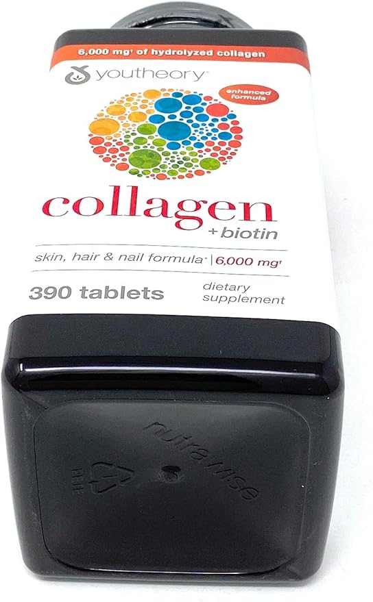 youtheory Collagen Plus Biotin 390 Tablets (5 Pack)