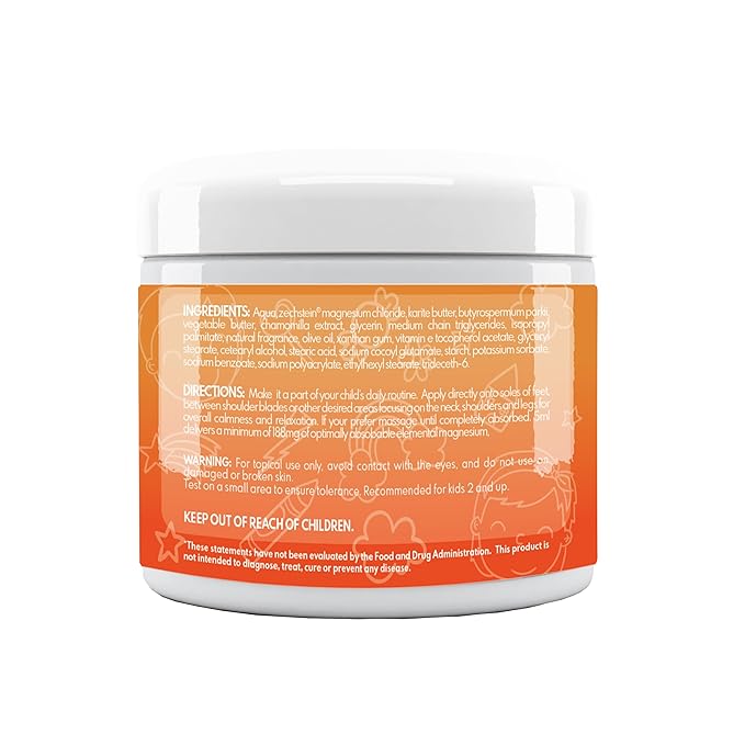 Child's Calm and Sleep Bundle: VAL Magnesium Roll-on &amp Cream
