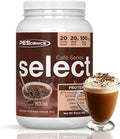 PEScience Select Cafe Protein Coffee Flavored Powder 100mg Caffeine 20g Iced Protein Coffee Powder or Creamer - Iced Mocha 20 Servings