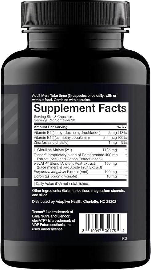 Nugenix Essentials Creatine Monohydrate and Total-T Testosterone Booster for Men