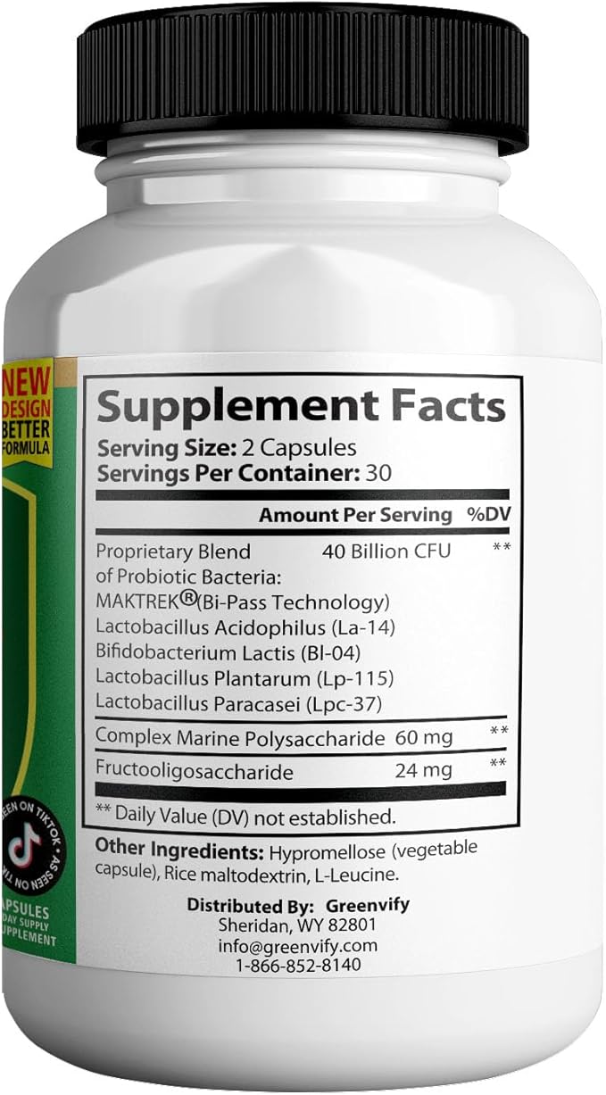 Dentatix Max Pro for Gums and Teeth Health &amp Fresh Breath - 40 Billion CFU Advanced Oral Probiotics for Mouth Bad Breath Capsule Supplement (1)