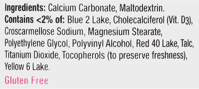 Caltrate 600 Plus D3 Calcium and Vitamin D Supplement Tablets Bone Health Supplements for Adults - 60 Count (Pack of 4)