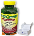 Turmeric Curcumin 1000 mg- Complex Extra Strength 90 softgels (Pack of 1) Boxed by Fusion Shop Store