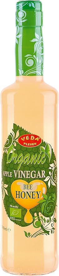 Veda Pleven Organic Cider Vinegar with Organic Bee Honey (with mother) 500ml