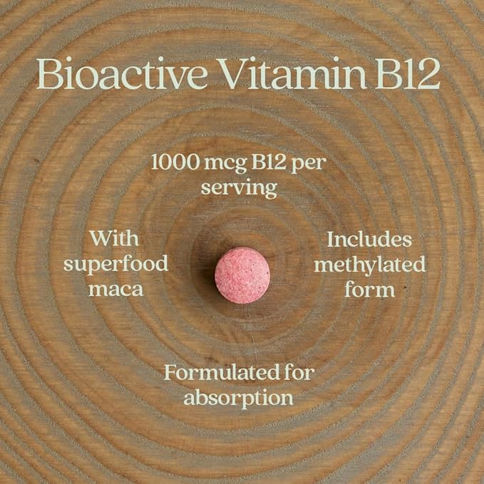 New Chapter Fermented Vitamin B12 1000 mcgUSDA OrganicDaily for Cellular Energy + Healthy Blood CellsCertified VeganGluten Free -60 Count (Pack of 2)