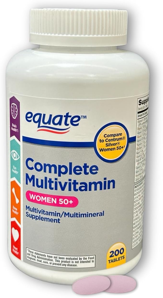 One Daily Multivitamin Multimineral- for Woman Supplement Tablets 200ct (Pack of 1) Boxed by Fusion Shop Store