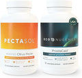 EcoNugenics Ultimate Prostate Health Supplement Bundle – Includes 120 Capsules of ProstaCaid and 90 Capsules of Pectasol-C Modified Citrus Pectin - Immune Function &amp Prostate Support for Men