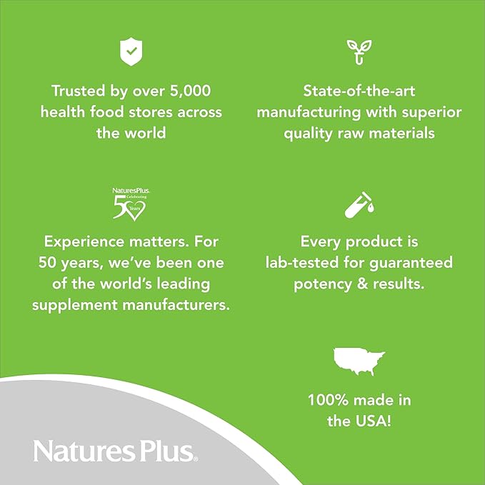 Natures Plus Source of Life Power Teen - 90 Vegetarian Tablets - Teen Multivitamin with Minerals &amp Whole Foods for Mental Focus Energy Booster - Gluten-Free - 45 Servings