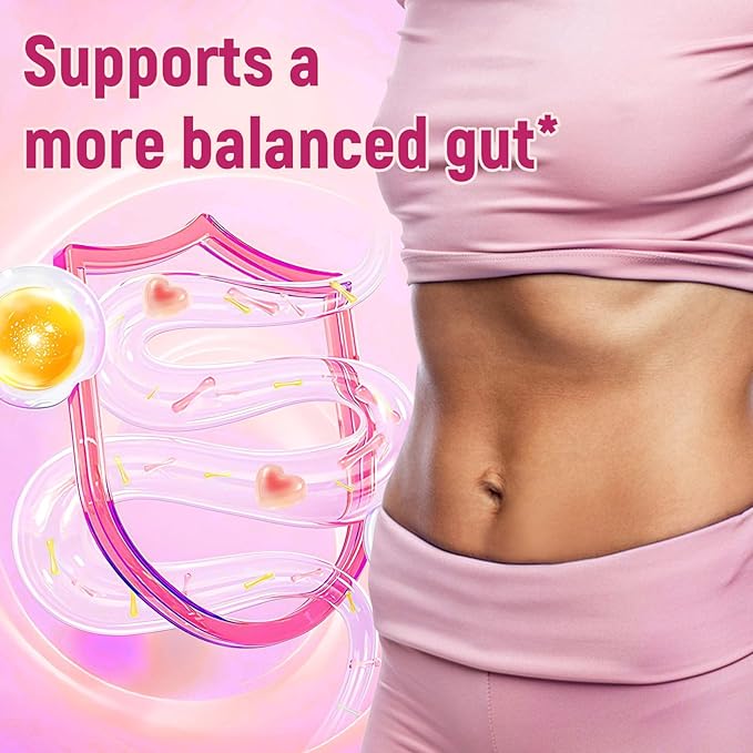 10G Fiber Gummies with Collagen Peptides Hyaluronic Acid Vitamin C ACV &amp 30 Billion CFU Probiotics – Sugar Free Collagen Gummies for Skin Hair &amp Nails – Digestive Support – 120 Cts