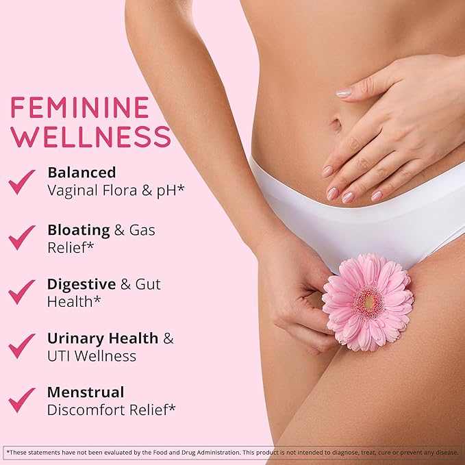 Happy Healthy Hippie Creatine HCl Powder &amp Vaginal Probiotics for Women