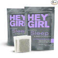 Hey Girl Sleep Tea - Natural Herbal Bedtime Tea Bags with Chamomile Passion Flower Valerian Root Lemon Balm - Calming Relaxing Adults Sleepy Night Time Tea - Relaxation Gifts for Women 2-packs