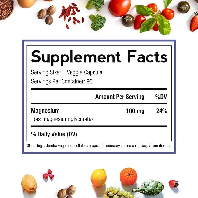 Doctor's Recipes Organic Prebiotics and Probiotics for Women Digestive Health Magnesium Glycinate Supplement