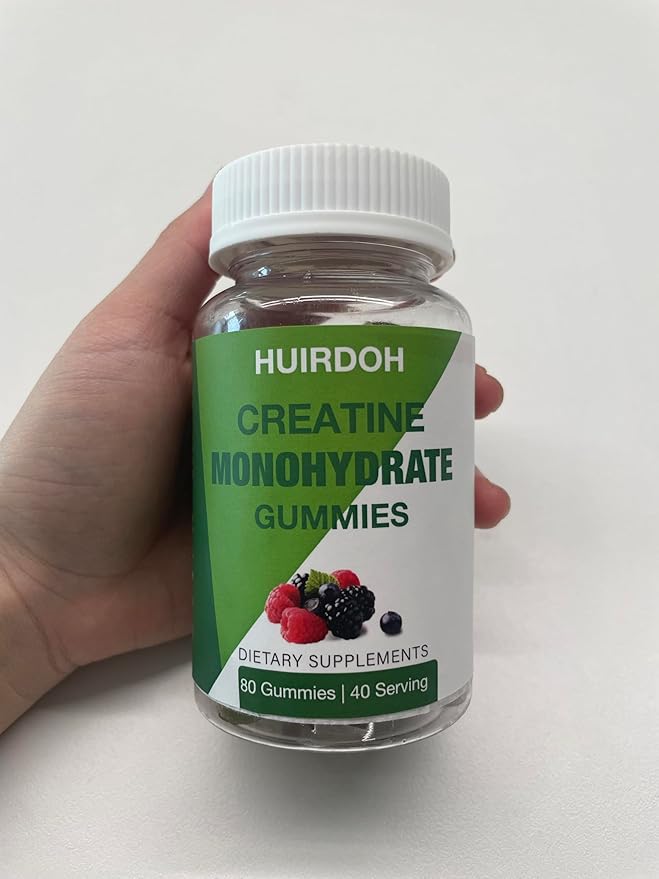Creatine Monohydrate Gummies for Men &amp Women Energy Support Dietary Supplements 1 Pack