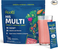 Root'd Multivitamin Powder with 3X Electrolytes for Men - 24 Vitamins &amp Minerals 3X Electrolytes 9 Superfoods Probiotics &amp Enzymes Sugar-Free Multivitamin &amp Hydration | 24 Packets
