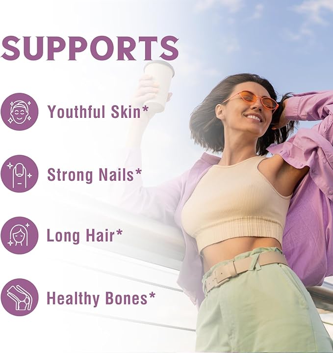 Multi Collagen Peptides Powder Type I II III V X + L-Lysine 1000 mg Tablets Bundle Hydrolyzed Collagen Protein &amp Essential Amino Acid Skin &amp Immune Support 8oz Powder + 120 Tablets